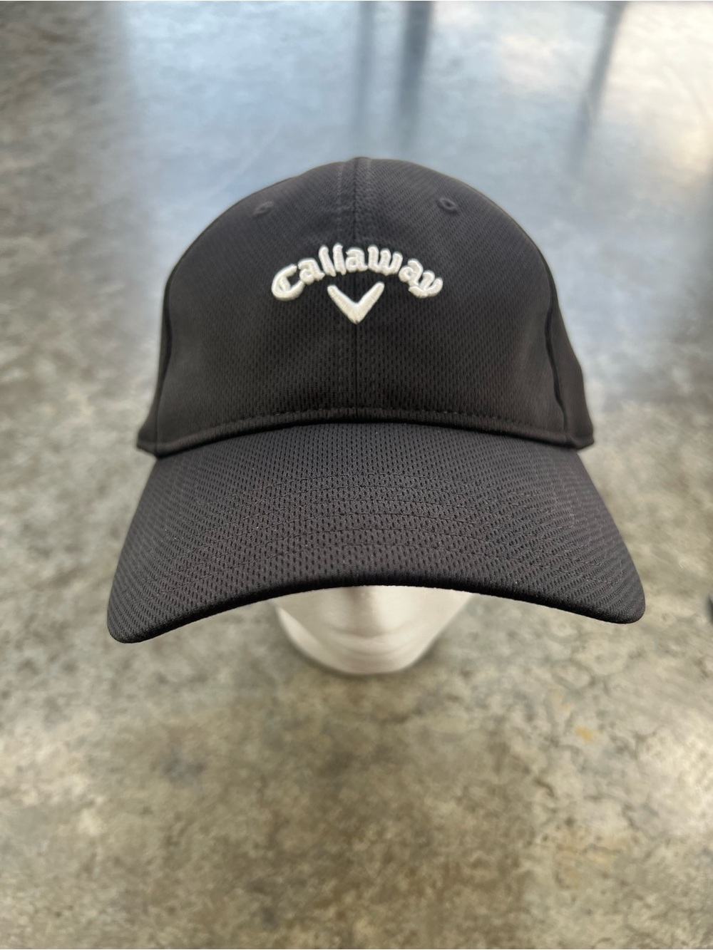 Callaway Kids Black Cap with White Logo